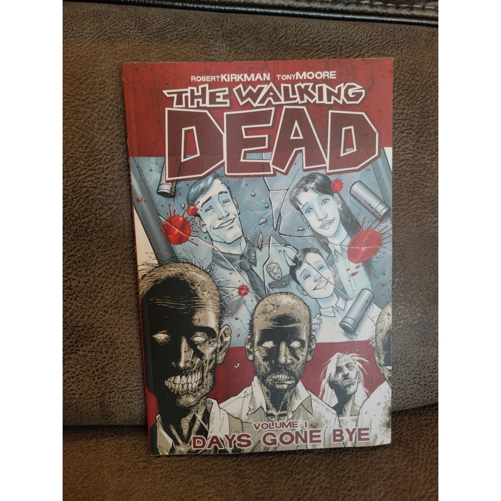 The Walking Dead Graphic Novel Lot Volumes 1-6 Softcover Zombie